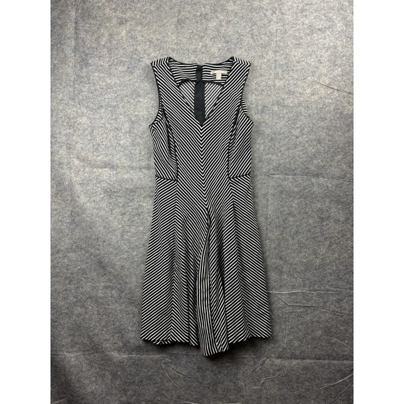 Banana Republic Dresses & Skirts - Banana Republic Dress Size 10 Striped Knee Length A-Line Classic Preppy French